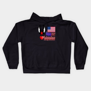 4TH OF JULY Independence Day in the United States Kids Hoodie